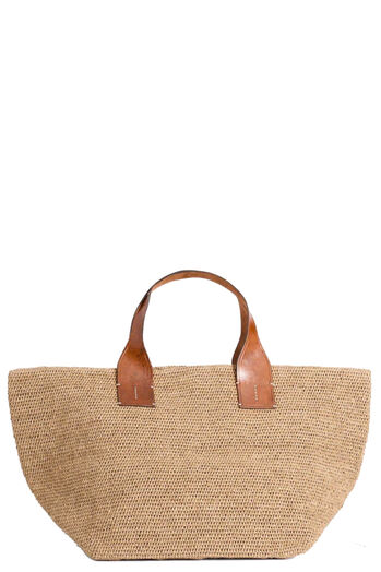 Shopper Tokyo aus Raffia