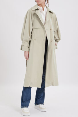 Trenchcoat mit Baumwolle