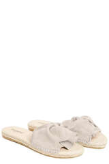 Pantoletten Plage Boucle Velour - ESPADRIJ L'ORIGINALE