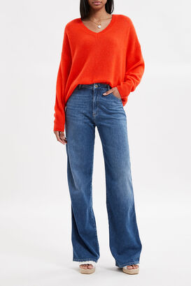 Pullover mit Cashmere und Seide 