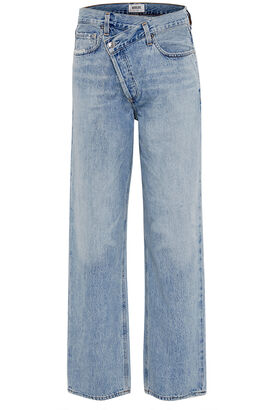 High-Rise Jeans Criss Cross