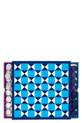 2 in 1 Spielset Backgammon - Checkers