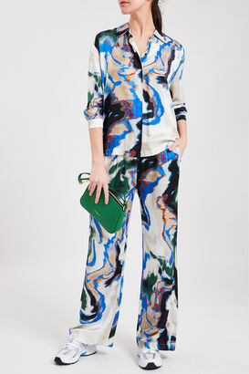 Oversize-Bluse Jitterbug mit Seide