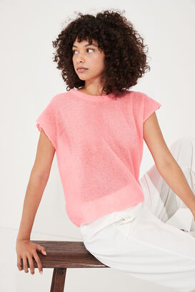 Pullover mit Alpaka und Merino Wolle 