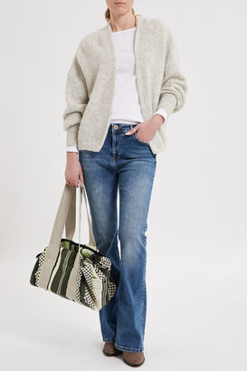 Cardigan mit Alpakawolle