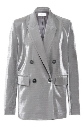 Blazer Elka im Metallic-Look