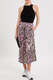 Viscose Midi-Skirt