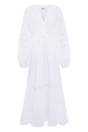 Kleid aus bestickter Baumwolle 
