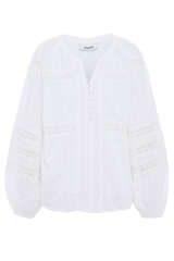 Bluse aus bestickter Baumwolle - BLOOM