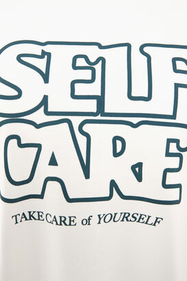 T-Shirt Self Care aus Bio-Baumwolle