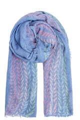 Cashmere Schal Ethno Border - PUR SCHOEN