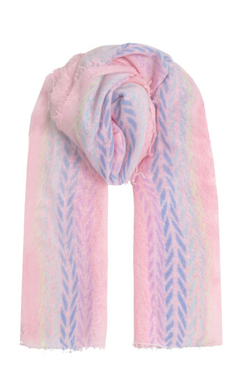 Cashmere Scarf Ethno Border 