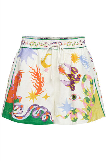 Shorts Seeker aus Leinen