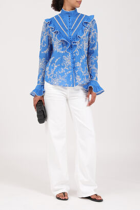 Bestickte Bluse Bonnie