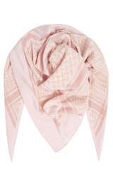 Tuch Triangle Trinity Soft Rosewater - LALA BERLIN
