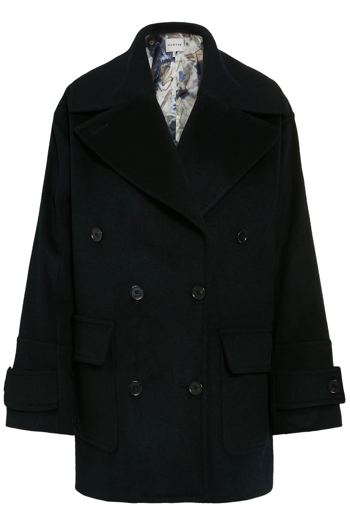 MUNTHE Caban Jacke mit Wolle
