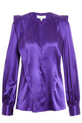 Bluse Evelin aus Seidenstretch - DEA KUDIBAL
