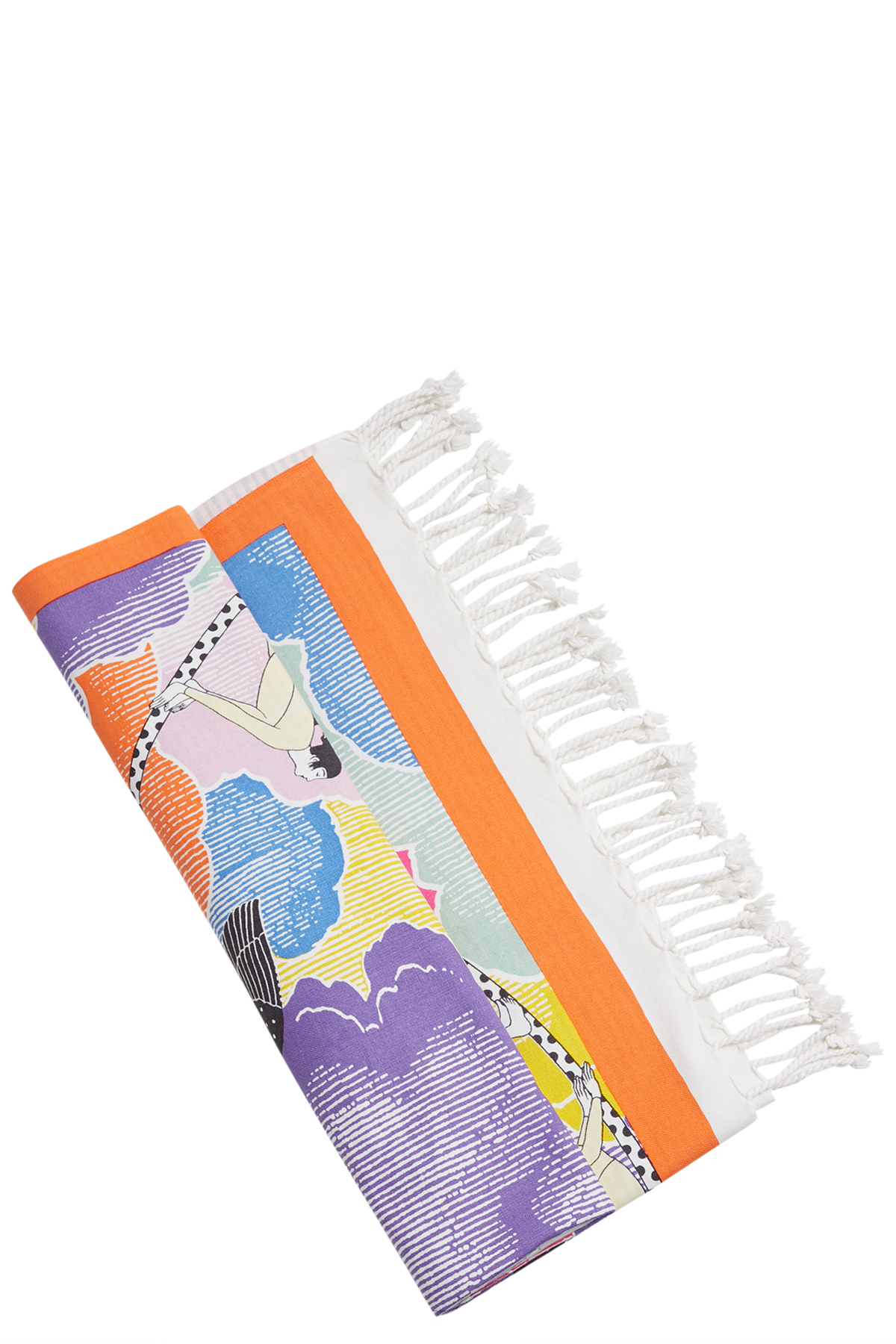 INOUI EDITIONS Strandtuch Yoga