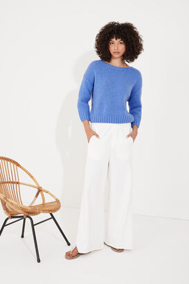 Pullover mit Baby Alpaka und Merino