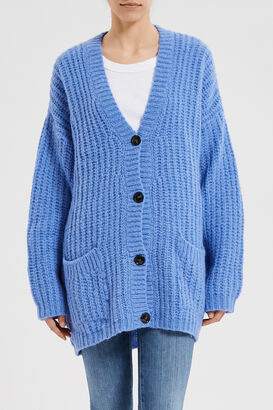 Cardigan mit Baby Alpaka und Merino