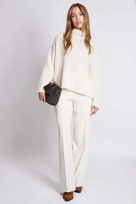 Knit Sweater Bray with Cashmere and Silk