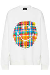 Sweatshirt Multiplaid Crew - JOSHUA SANDERS