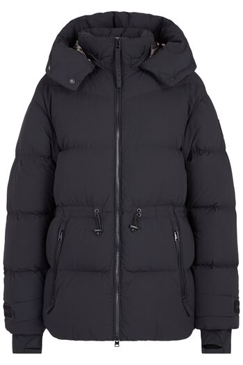 Down Jacket with Removable Hood