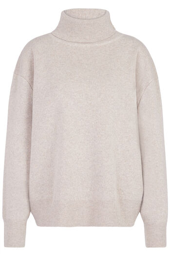 Jumper with wool and cashmere