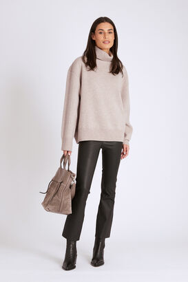 Jumper with wool and cashmere