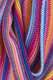 Gestrickter Schal aus Wolle 