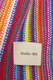 Gestrickter Schal aus Wolle 