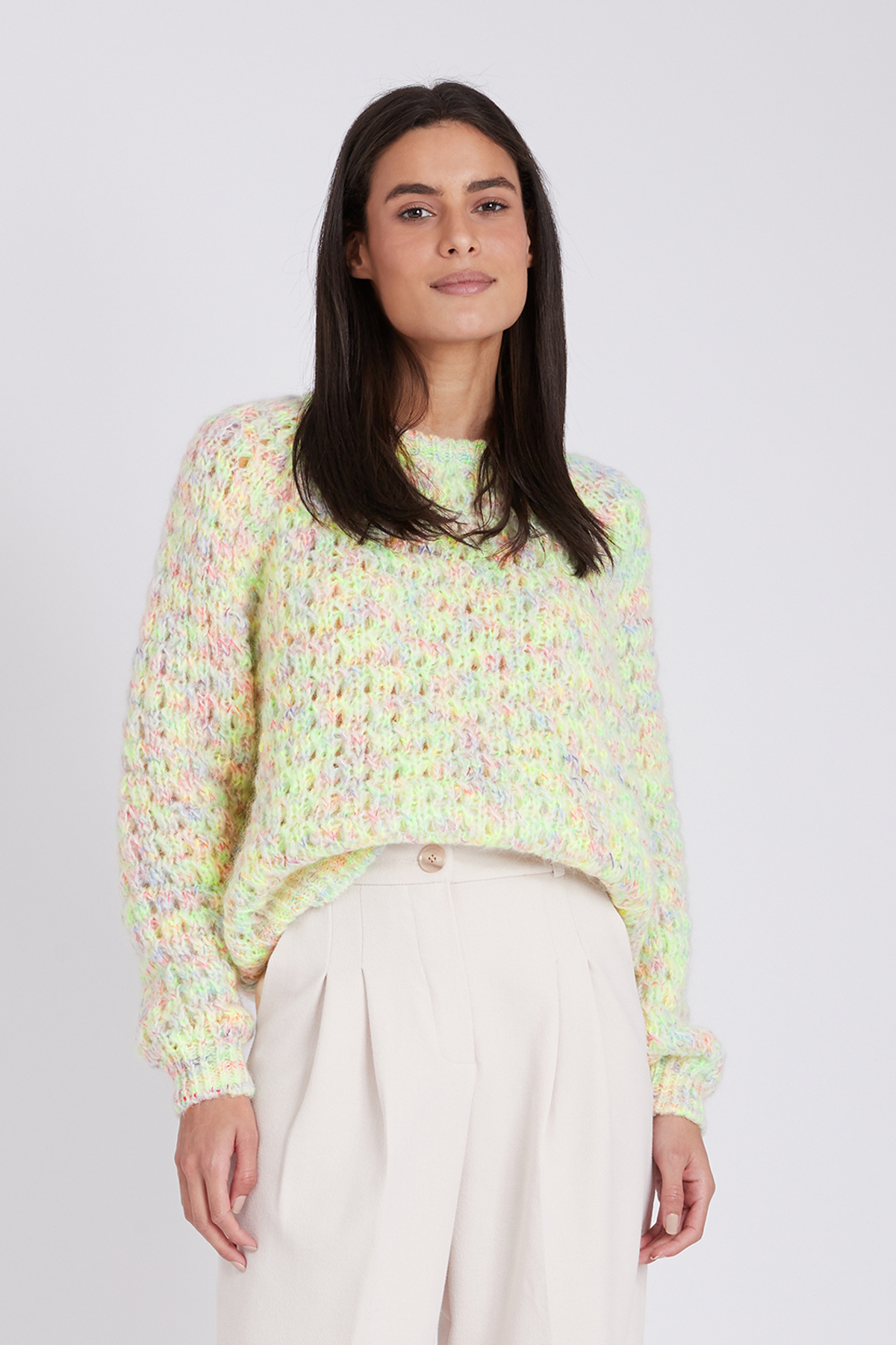 Pullover Maily mit Wolle und Mohair 