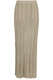 Strickrock Metallic aus Lurex Rippstrick 