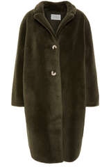 Fake Fur Coat Romy with Wool - PRIDE TO BE 