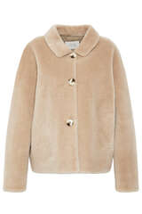 Fake Fur Jacke Daria with Wool - PRIDE TO BE 