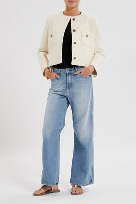 Kurzjacke Meredith mit Baumwolle