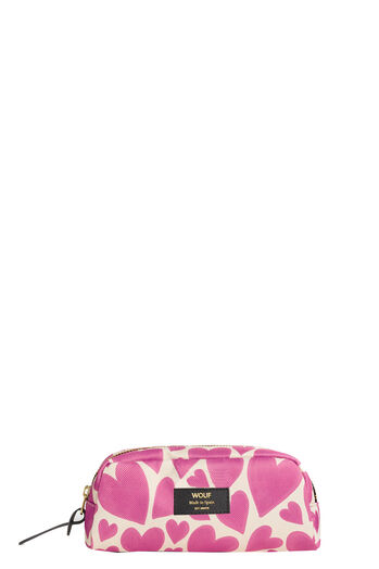 Small Cosmetic Bag Pink Love