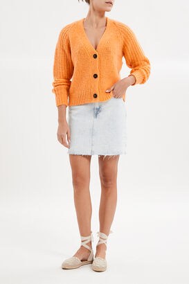 Cardigan mit Baby Alpaka und Merino