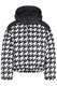 Moment Puffer Houndstooth Print Jacket