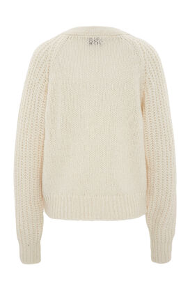 Cardigan mit Baby Alpaka und Merino