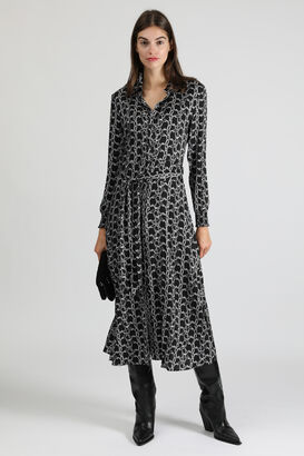 Kleid Smock aus Seidenstretch 