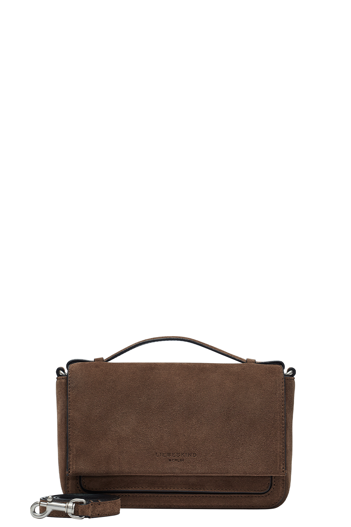 Crossbody Tasche Lea S aus Veloursleder