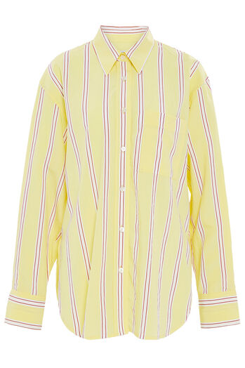 Striped Blouse with Viscose