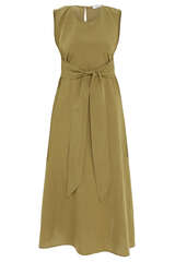 Tailliertes Midi-Kleid mit Gürtel - CLOSED