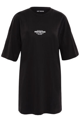 Jersey-Kleid Aesthetics aus Bio-Baumwolle