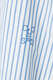 Gestreifte Hemdbluse aus Bio-Baumwolle
