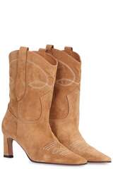 Cowboy Booties Hony aus Veloursleder - TORAL