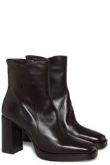Leather Booties Gayle  - POMME D´OR