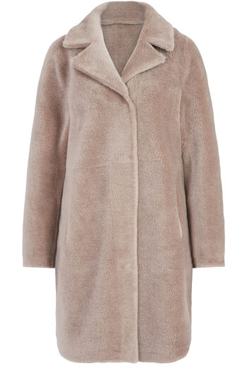 Reversible Coat Venus in Shearling Look