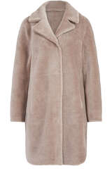 Wendemantel Venus in Shearling Optik - OAKWOOD